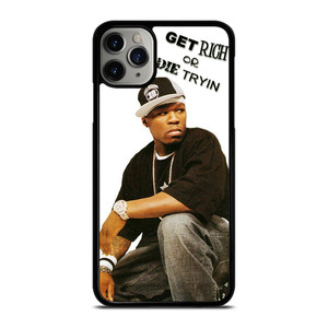 50 CENT GET RICH OR DIE TRYIN iPhone 11 Pro Max Case Cover 50 CENT GET RICH OR DIE TRYIN iPhone 11 Pro Max Case Cover