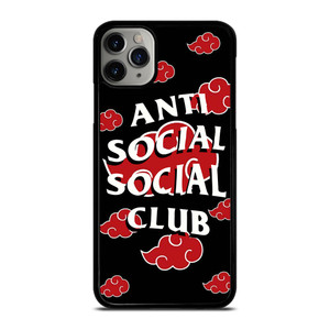 AKATSUKI ANTI SOCIAL SOCIAL CLUB iPhone 11 Pro Max Case Cover AKATSUKI ANTI SOCIAL SOCIAL CLUB iPhone 11 Pro Max Case Cover