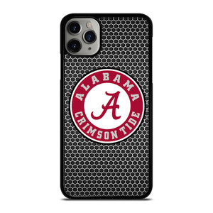 ALABAMA CRIMSON TIDE FOOTBALL METAL iPhone 11 Pro Max Case Cover