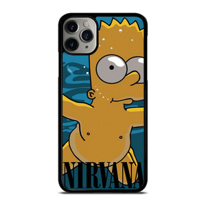 BART SIMPSONS NEVERMIND NIRVANA iPhone 11 Pro Max Case Cover BART SIMPSONS NEVERMIND NIRVANA iPhone 11 Pro Max Case Cover