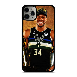 GIANNIS ANTETOKOUNMPO BUCKS 34 iPhone 11 Pro Max Case Cover GIANNIS ANTETOKOUNMPO BUCKS 34 iPhone 11 Pro Max Case Cover