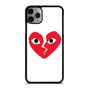 HEART BREAK COMME DES GARCONS iPhone 11 Pro Max Case Cover