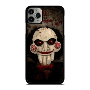 JIGSAW MOVIES I WANNA PLAY A GAME iPhone 11 Pro Max Case Cover JIGSAW MOVIES I WANNA PLAY A GAME iPhone 11 Pro Max Case Cover