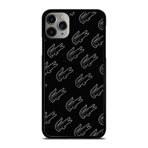 LACOSTE BLACK WHITE iPhone 11 Pro Max Case Cover