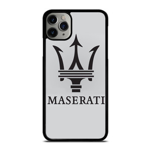 MASERATI FLAT LOGO 2 iPhone 11 Pro Max Case Cover
