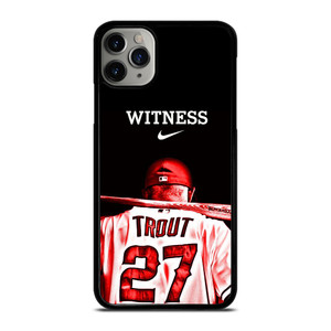 MIKE TROUT LOS ANGELES ANGELS BASEBALL iPhone 11 Pro Max Case Cover