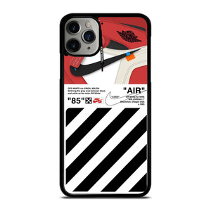 NIKE AIR JORDAN OFFWHITE SHOES iPhone 11 Pro Max Case Cover