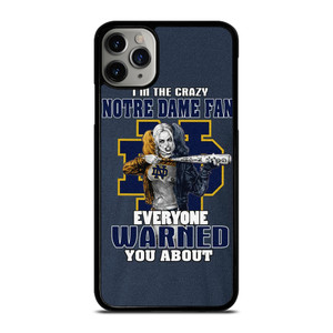 NOTRE DAME FIGHTING HARLEY QUINN iPhone 11 Pro Max Case Cover NOTRE DAME FIGHTING HARLEY QUINN iPhone 11 Pro Max Case Cover