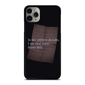 SILENT HILL GAMES LETTER iPhone 11 Pro Max Case Cover SILENT HILL GAMES LETTER iPhone 11 Pro Max Case Cover