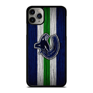 VANCOUVER CANUCKS WOODEN LOGO iPhone 11 Pro Max Case Cover