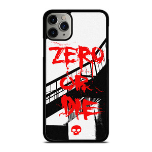 ZERO SKATEBOARDS SLOGAN iPhone 11 Pro Max Case Cover