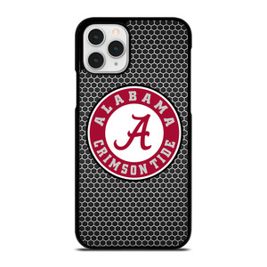 ALABAMA CRIMSON TIDE FOOTBALL METAL iPhone 11 Pro Case Cover ALABAMA CRIMSON TIDE FOOTBALL METAL iPhone 11 Pro Case Cover