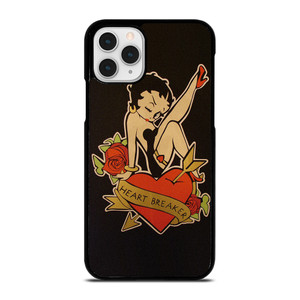 BETTY BOOP HEART BREAKER iPhone 11 Pro Case Cover BETTY BOOP HEART BREAKER iPhone 11 Pro Case Cover
