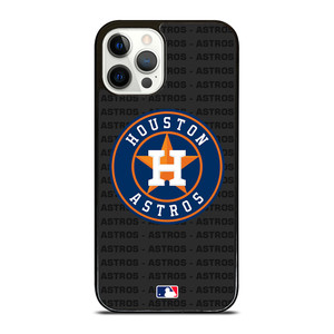 HOUSTON ASTROS BASEBALL BLACK iPhone 12 Pro Case Cover