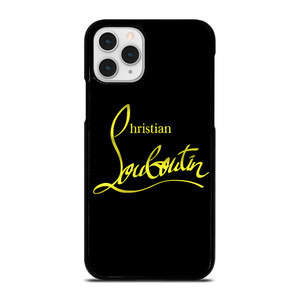 CHRISTIAN LOUBOUTIN GOLD LOGO iPhone 11 Pro Case Cover
