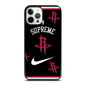 HOUSTON ROCKETS NBA X SUPREME NIKE iPhone 12 Pro Case Cover