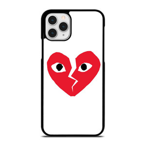 HEART BREAK COMME DES GARCONS iPhone 11 Pro Case Cover HEART BREAK COMME DES GARCONS iPhone 11 Pro Case Cover