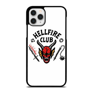 HELLFIRE CLUB STRANGER THING WHITE iPhone 11 Pro Case Cover