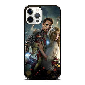 IRON MAN TONY STARK AND PEPPER iPhone 12 Pro Case Cover