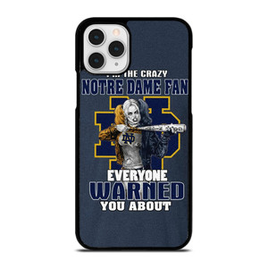 NOTRE DAME FIGHTING HARLEY QUINN iPhone 11 Pro Case Cover NOTRE DAME FIGHTING HARLEY QUINN iPhone 11 Pro Case Cover