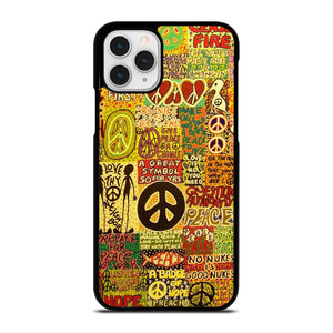 PEACE TAPESTRY PATTERN iPhone 11 Pro Case Cover