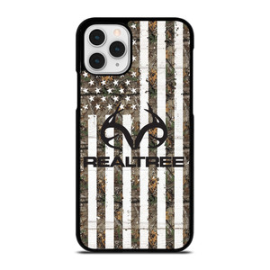 REALTREE AMERICAN FLAG LOGO iPhone 11 Pro Case Cover REALTREE AMERICAN FLAG LOGO iPhone 11 Pro Case Cover