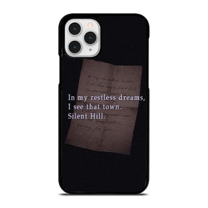 SILENT HILL GAMES LETTER iPhone 11 Pro Case Cover SILENT HILL GAMES LETTER iPhone 11 Pro Case Cover