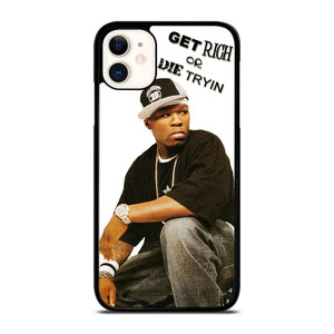 50 CENT GET RICH OR DIE TRYIN iPhone 11 Case Cover 50 CENT GET RICH OR DIE TRYIN iPhone 11 Case Cover