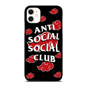 AKATSUKI ANTI SOCIAL SOCIAL CLUB iPhone 11 Case Cover AKATSUKI ANTI SOCIAL SOCIAL CLUB iPhone 11 Case Cover