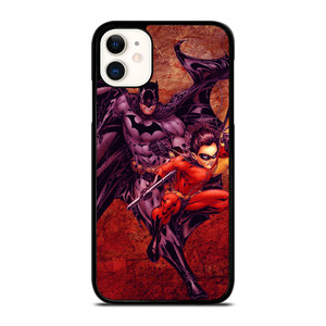 BATMAN AND ROBIN DC SUPERHERO iPhone 11 Case Cover