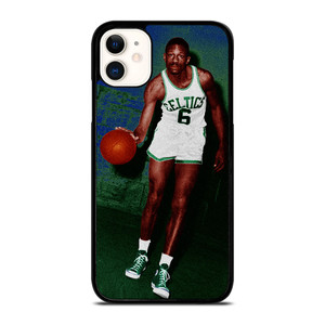 BILL RUSSEL BOSTON CELTIC iPhone 11 Case Cover BILL RUSSEL BOSTON CELTIC iPhone 11 Case Cover