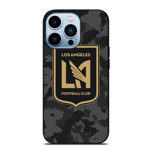 LOS ANGELES FC MLS BLACK CAMO iPhone 13 Pro Max Case Cover LOS ANGELES FC MLS BLACK CAMO iPhone 13 Pro Max Case Cover