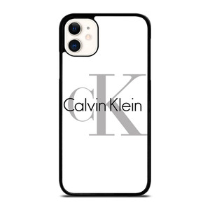 CALVIN KLEIN WHITE LOGO iPhone 11 Case Cover
