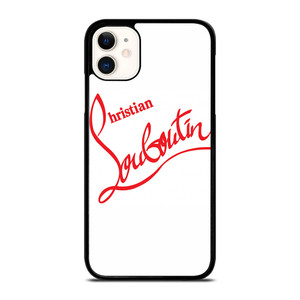 CHRISTIAN LOUBOUTIN WHITE iPhone 11 Case Cover