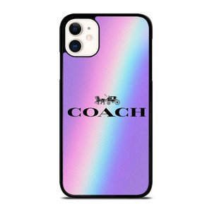 COACH NEW YORK VINTAGE RAINBOW iPhone 11 Case Cover