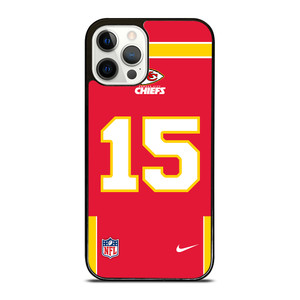 KANSAS CITY CHIEFS PATRICK MAHOMES 15 NFL NIKE iPhone 12 Pro Case Cover