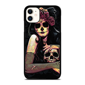 DIA DE LOS MUERTOS ART iPhone 11 Case Cover