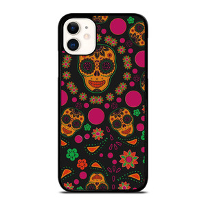 DIA DE LOS MUERTOS PATTERN iPhone 11 Case Cover