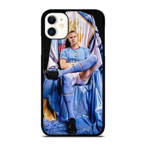 ERLING HAALAND MANCHESTER CITY iPhone 11 Case Cover ERLING HAALAND MANCHESTER CITY iPhone 11 Case Cover