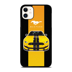 FORD MUSTANG YELLOW iPhone 11 Case Cover