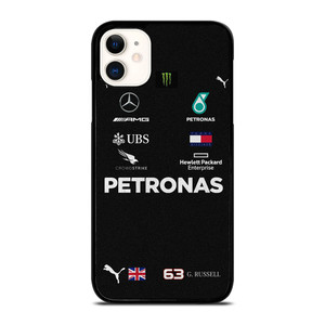 GEORGE RUSSEL FORMULA ONE iPhone 11 Case Cover GEORGE RUSSEL FORMULA ONE iPhone 11 Case Cover