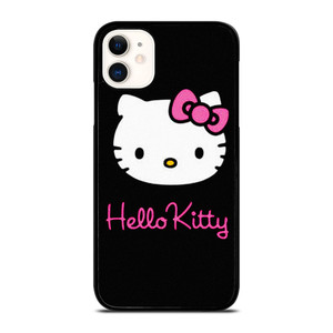 HELLO KITTY BLACK iPhone 11 Case Cover HELLO KITTY BLACK iPhone 11 Case Cover
