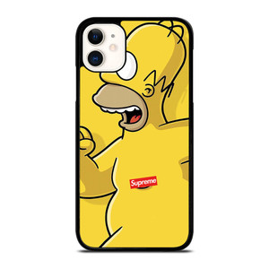 HOMER SIMPSONS CENSORED SUPREME iPhone 11 Case Cover