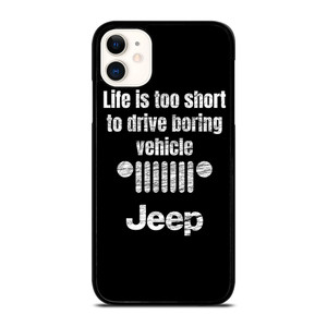 JEEP LIFE FUNNY QUOTES iPhone 11 Case Cover