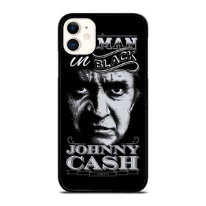 JOHNNY CASH MAN IN BLACK iPhone 11 Case Cover
