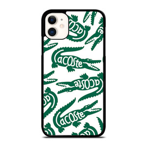 LACOSTE PATTERN iPhone 11 Case Cover