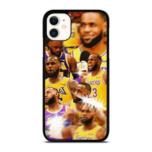 LEBRON JAMES LAKERS COLLAGE 2 iPhone 11 Case Cover LEBRON JAMES LAKERS COLLAGE 2 iPhone 11 Case Cover