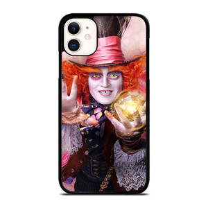 MAD HATTER ALICE IN WONDERLAND MOVIES 2 iPhone 11 Case Cover MAD HATTER ALICE IN WONDERLAND MOVIES 2 iPhone 11 Case Cover