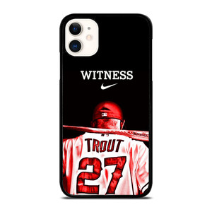 MIKE TROUT LOS ANGELES ANGELS BASEBALL iPhone 11 Case Cover