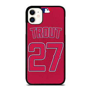 MIKE TROUT LOS ANGELES ANGELS MLB iPhone 11 Case Cover
